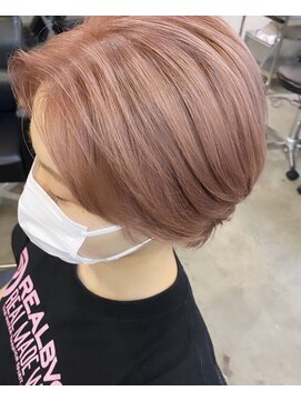 エヴァー(ever) ＊ピンクベージュ＊@ever_mito[表参道駅/原宿駅/学割U24]