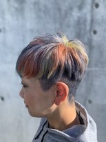 イズムバイメイク(ism by make) ハロウィンベリーショート・レインボー