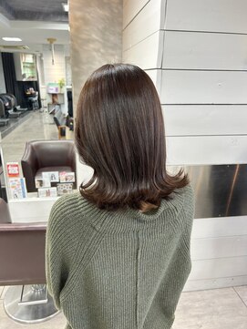 ブレス 小阪店(brace) 外ハネグレージュ