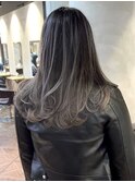 20代インナーカラーケアブリーチイヤリングカラーハイライト
