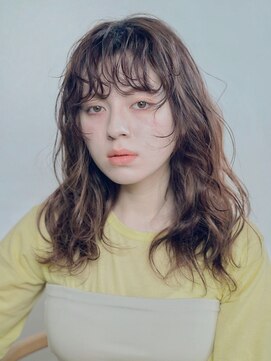 エンクス(enx) ふんわりカール*ウェーブ春パーマ