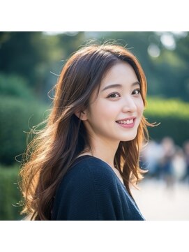 リッカ(ricca) 大人ガーリーロング☆チョコレートカラー