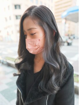 ボアップ(boappu) #インナーカラー#インナーカラーグレージュ#シルバーカラー