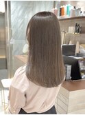 柔らかbeige 輝く艶カラー