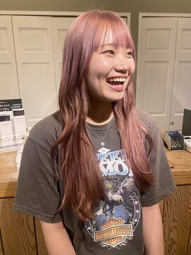 シザーズ(scissors) ピンクベージュ