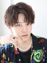 オーシャントーキョー ウエスト 心斎橋(OCEAN TOKYO WEST) 波巻きパーマメンズツイストスパイラルパーマツーブロック