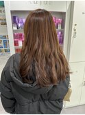 【OceanHair&Life田中愛梨】ブリーチなし透明感ゆるふわベージュ
