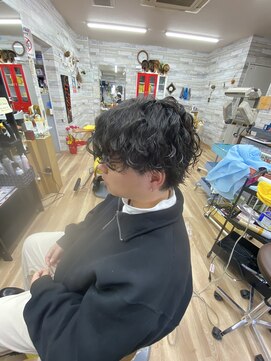 ラッコのおひるね なみまきスパイラルパーマ