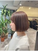 20代30代40代◎イメチェン似合わせカットベージュボブ