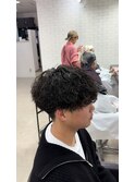 メンズマッシュ/波巻きスパイラルパーマ