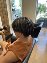 リシェールグリーン 越谷花田店(RICHAIR GREEN)&nbsp;カルマパーマ/ベリーショート/ダークアッシュ/ニュアンスパーマ