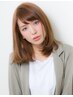 平日限定新規のお客様カットカラースペシャルトリートメント￥23100→￥17500