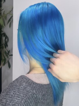 ステア ケース(stair case) ハイトーンペールブルーレイヤー韓国