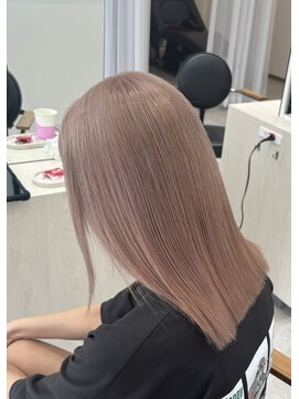 ソヨン 豊田市駅店(SOYON) ピンクミルクティー／ブリーチ／ケアブリーチ／ハイトーン