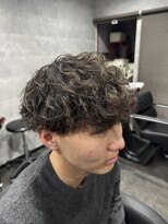 ミオ(Mio)&nbsp;滋賀/南草津/メンズ美容室/波巻きツイストスパイラルパーマ