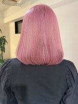 ニュート(Neut )&nbsp;ハイトーンピンク/ピンクカラー/ブリーチカラー/ボブ/ツヤ髪