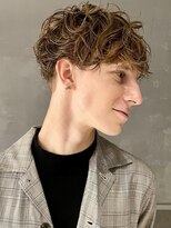 ボコカ(bococa) メンズ スパイラル パーマ マッシュ