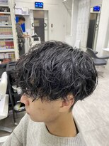 ルートバイドット 町田店(root by dot.) メンズマッシュ×ツイストスパイラルパーマ