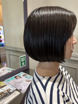 シャンプーボーイ セントラル 博多(SHAMPOO BOY central) ハンサムショート/ショートボブ/切りっぱなし/博多駅