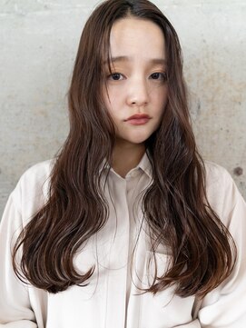 スミス 秋葉原(Smith) レイヤーカットハッシュカット顔まわりミディアムロング