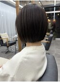ストレートボブ × ナチュラルブラウン【千葉優希】