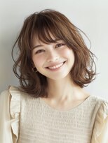 プラス セカンド ヘア(Plus 2nd)&nbsp;大人ミディアム×柔らかブラウン