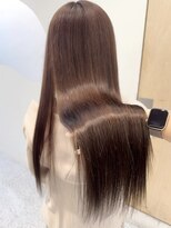 ローウェ 渋谷(Louwe)&nbsp;透明感たっぷりココアブラウン【misaki】