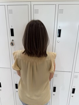 クレア 上大岡(CREA) 白髪ぼかしハイライト縮毛矯正ダブルカラー髪質改善30代40代50代