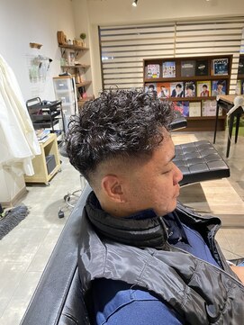 ヘアーシェルターフォーメン(Hair Shelter for men) フェードパーマ