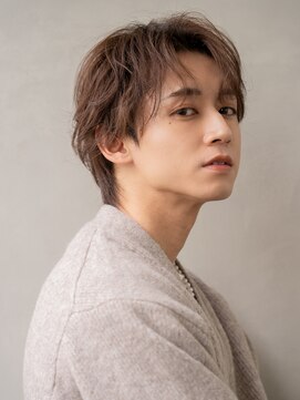 エイトメン 新宿店(EIGHT MEN) メンズ/センターパート/ニュアンスパーマ/新宿駅