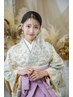 《卒業式》ヘアセット＋メイク＋袴着付け 11000円