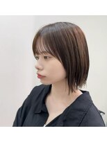 ネウィ 広島(newi) かるめボブ × オリーブベージュ
