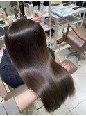 潤いたっぷり髪質改善ストレート