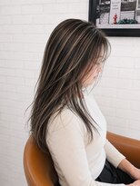 アース 宮崎昭栄店(EARTH)&nbsp;【ナチュラルハイライト×透明感グレージュ】