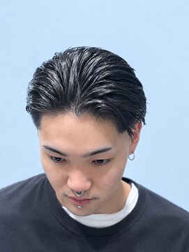 ヨシザワインク バンダイ(YOSHIZAWA Inc. BANDAI) テーパーフェード/オールバック/メンズカット/メンズ短髪/短髪