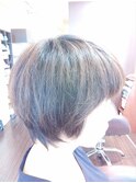 大人のマッシュショートスタイル
