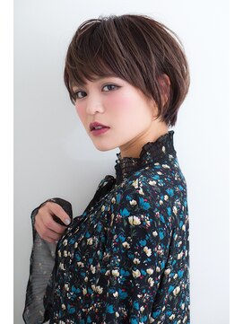 アリエッタ(aRietta) 【aRietta】大人かわいいスポンテニアスグレージュ耳かけボブ