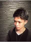 オシャレ束感ショートスタイル