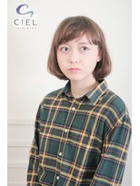 シエル 八王子店(CIEL) 【ＣＩＥＬ】井川　亮太　ボーイッシュ　ボブスタイル