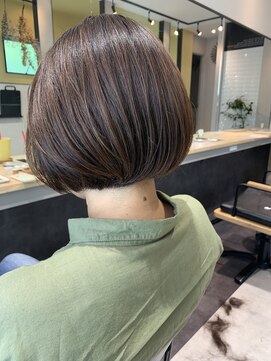 ハブ(hub) シンプルボブ【NEW OPEN記念クーポン】hub(hair)天神今泉