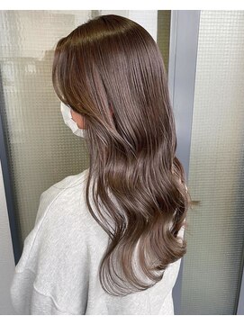 ロージアバイアルティナ(ROSIER by artina) カーキアッシュ_冬カラー_くびれヘア_メルティカラー1