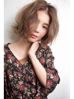 クレドガーデン 西新井店(CRED GARDEN)&nbsp;ふわふわボブ×エアリーミディ/ナチュラル/センターパート西新井