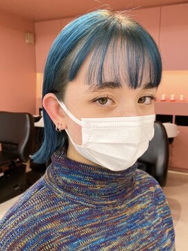 パドメ(padme) ブルーボブ