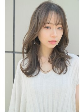 トローノ 栄(TRONO) 20代30代40代◎韓国人風ゆるウェーブヘア/春グレージュカラー