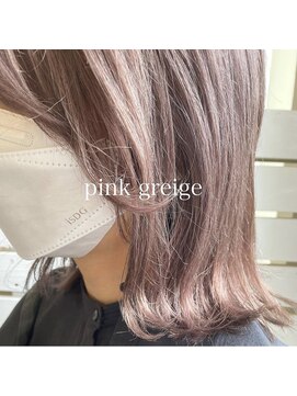 アニー ひたちなか店(ANNIE) シアー感のあるピンクグレージュ