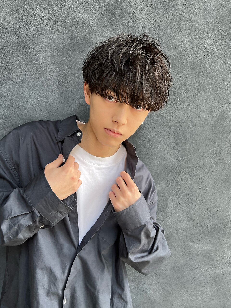 全員 メンズ カット+ツイスパor波巻きパーマ+ロイヤルTr￥16000→\13300