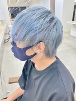 ニュート(Neut )&nbsp;メンズ★ペールブルー&インナーホワイト