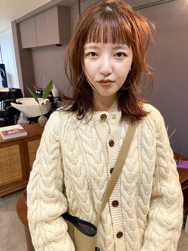 パープル(PURPLE) オレンジベージュ☆