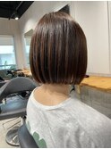 【藤原寿起】ストレートで決まるボブ！