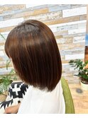 ダメージレス、ハイブリッド縮毛矯正
